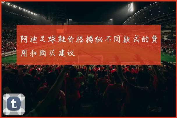 阿迪足球鞋价格揭秘不同款式的费用和购买建议